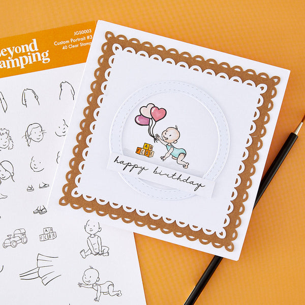 Beyond Stamping Evergreen Sentiments Clear Stamp Set | Josh Griffiths Studio