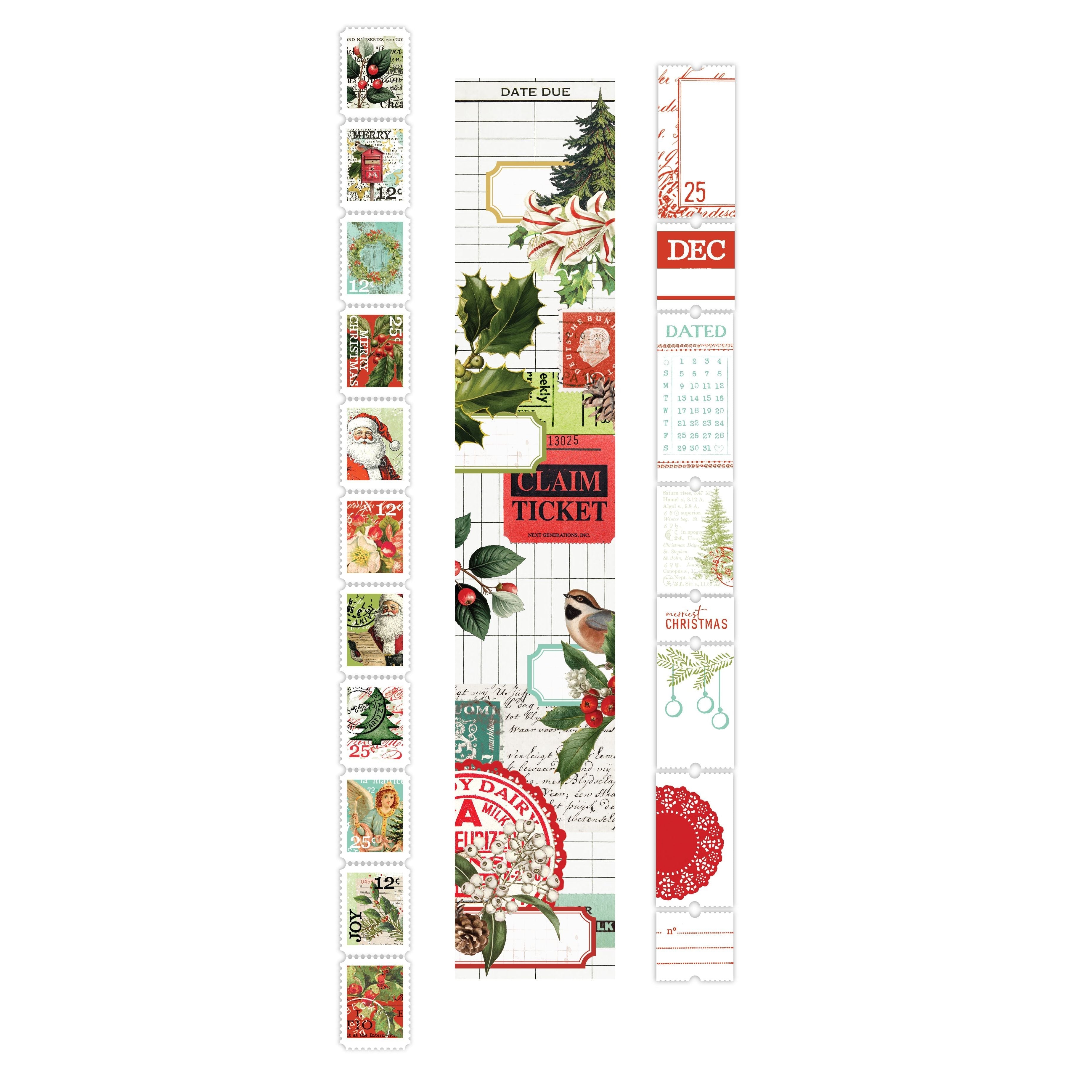 Christmas Cheer Ephemera Rolls