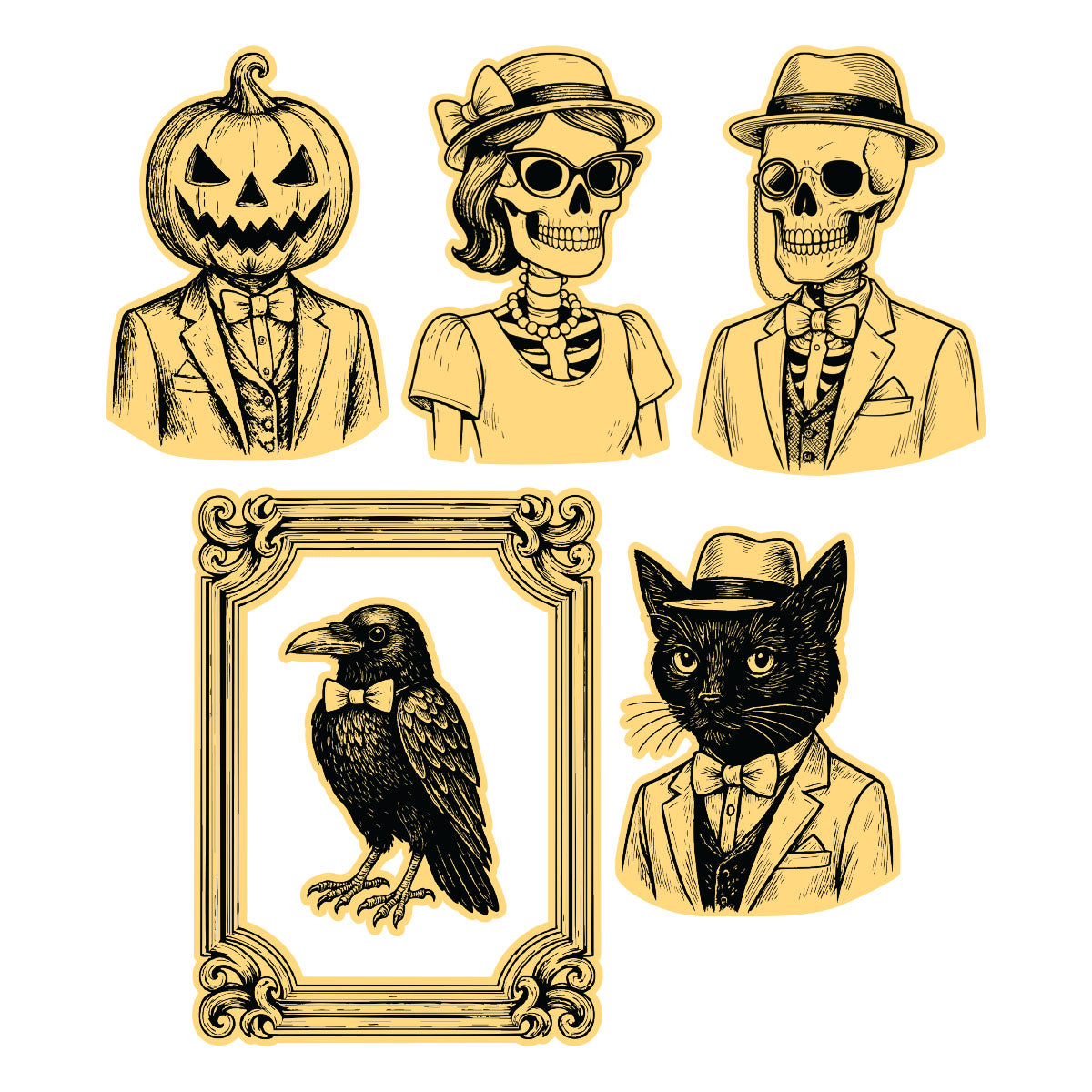 Framed Fright Stamp & Die Bundle | Simon Hurley