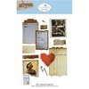 Notebook Fragments Stamp + Die Set | Art Journal Specials