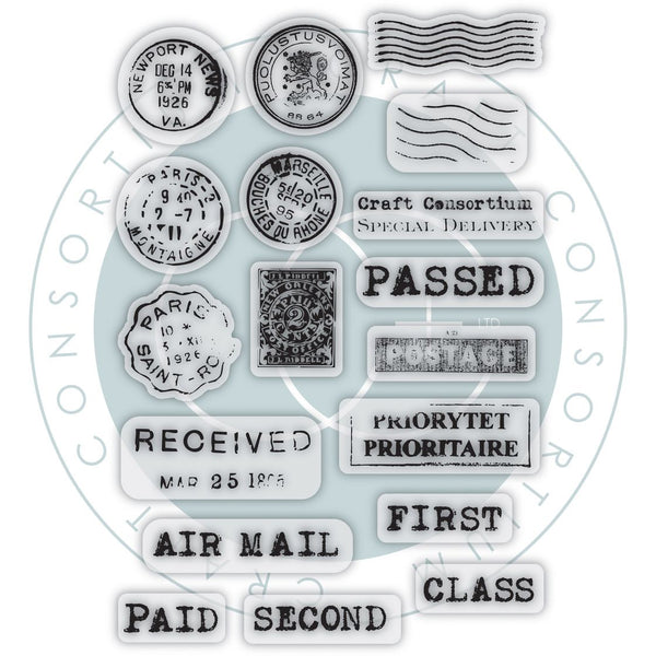 Postage A6 Stamp Set