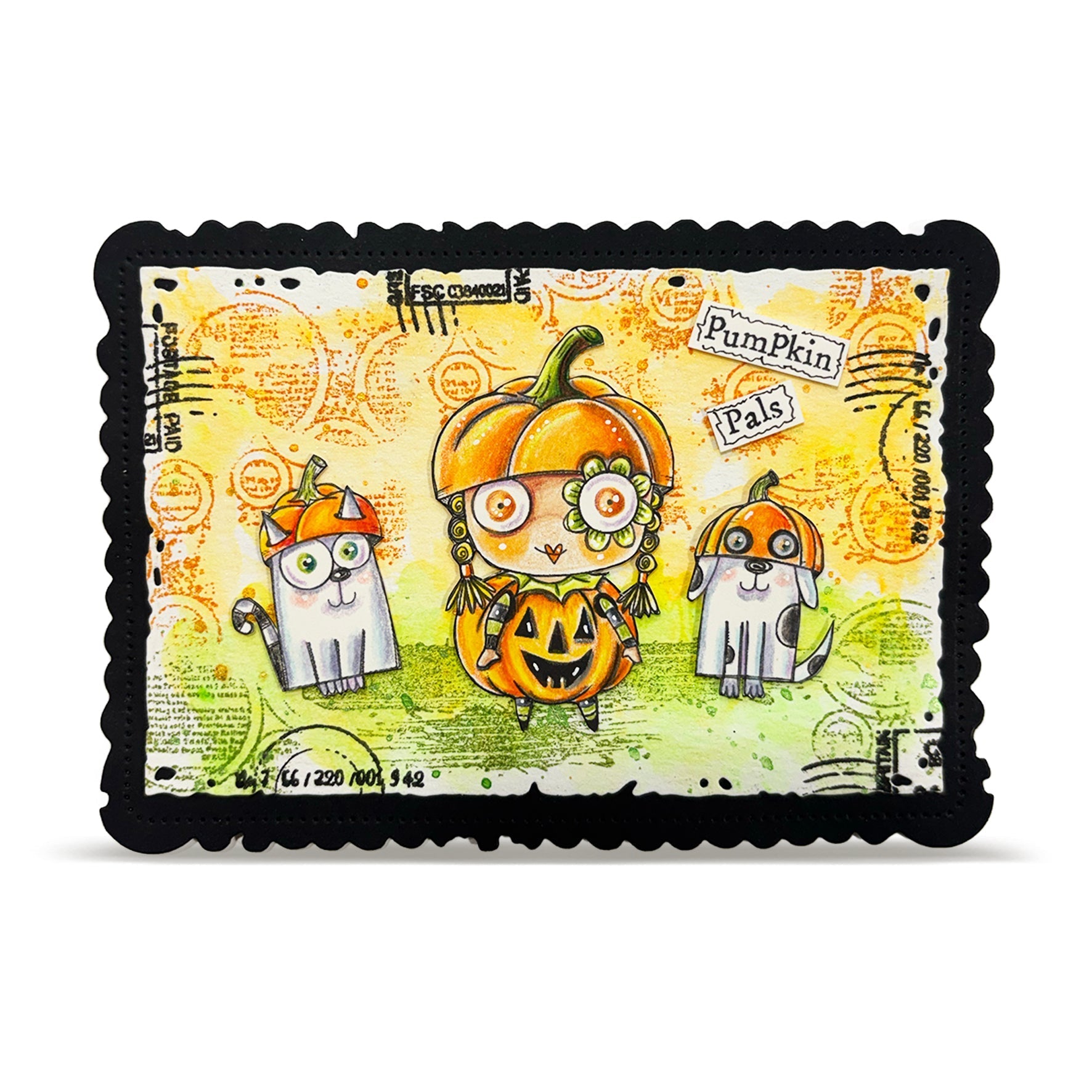 Pumpkin Pals A7 Stamp Set No. 1426