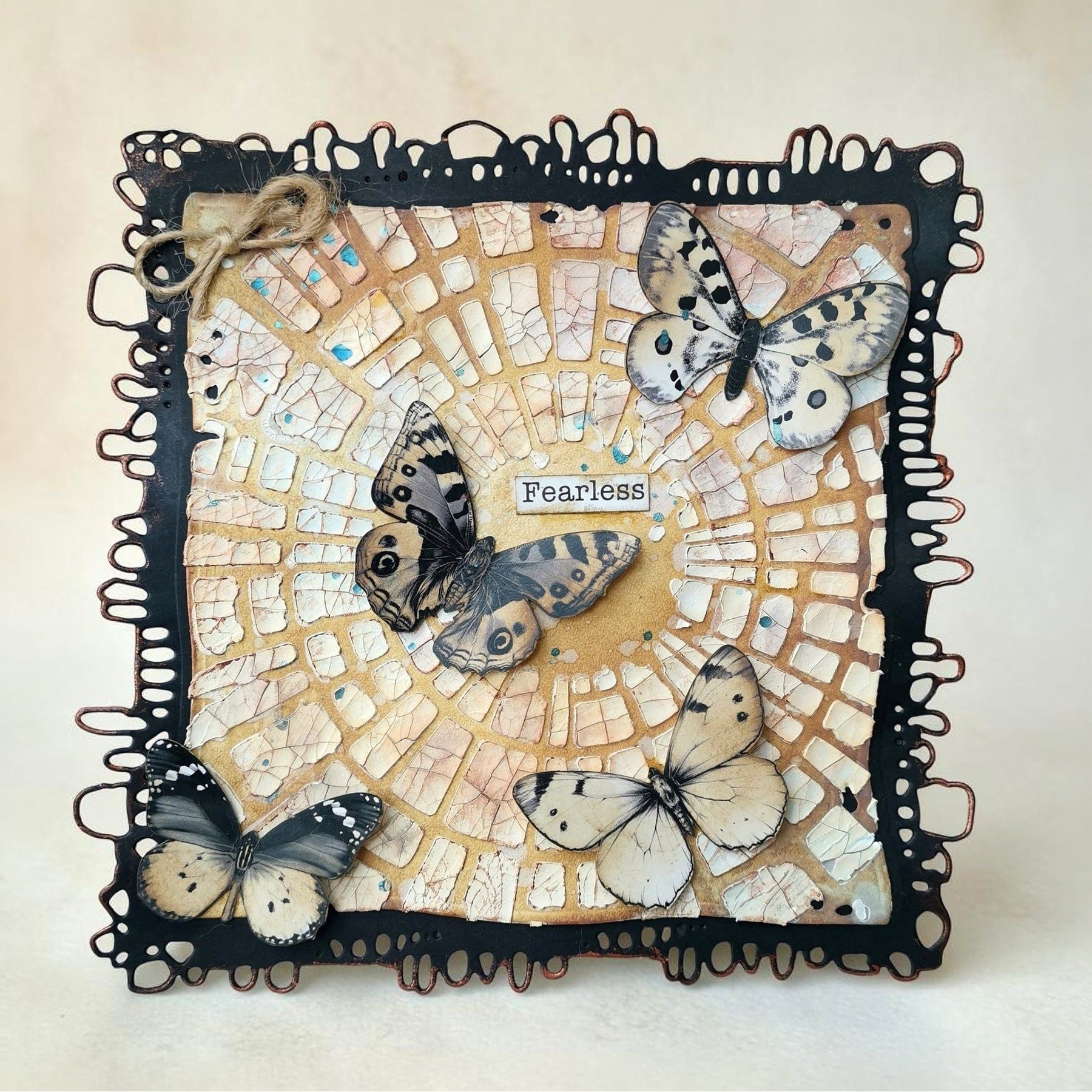 Quantum Wheel 6x6 Stencil No. 263