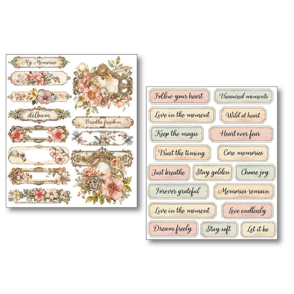Lost in Time Sticker Set
