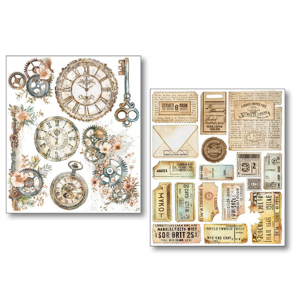 Lost in Time Sticker Set