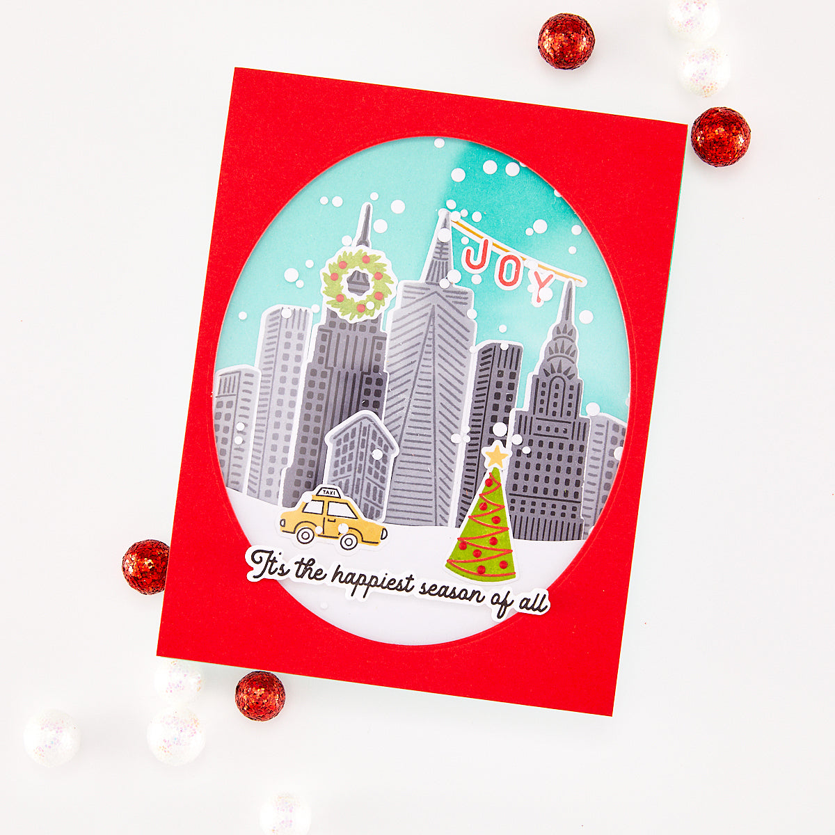 On Parade Stamp + Die Set | Oh What Fun Add-On