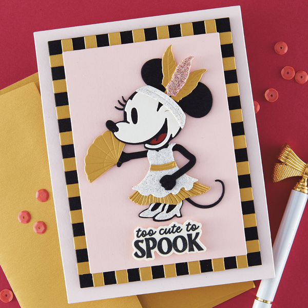 Classic Mouse Costume Party Etched Die Set