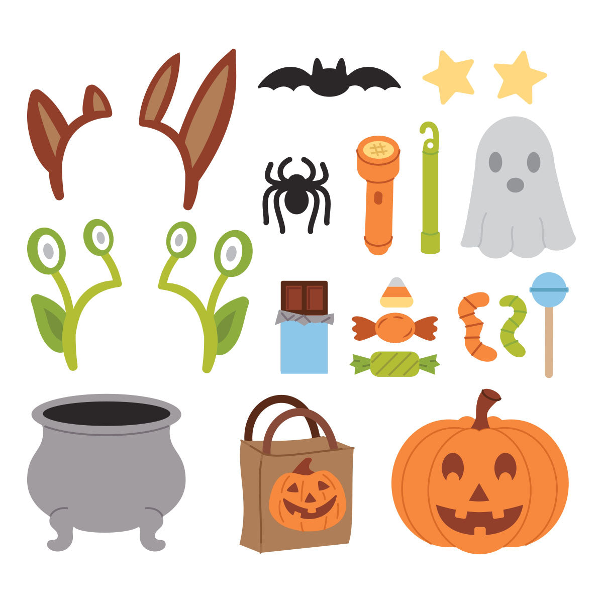 Classic Mouse Trick-or-Treat Accessories Etched Die Set