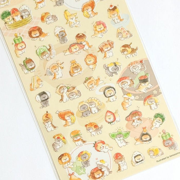 Okaburineko Mini Sticker Sheet