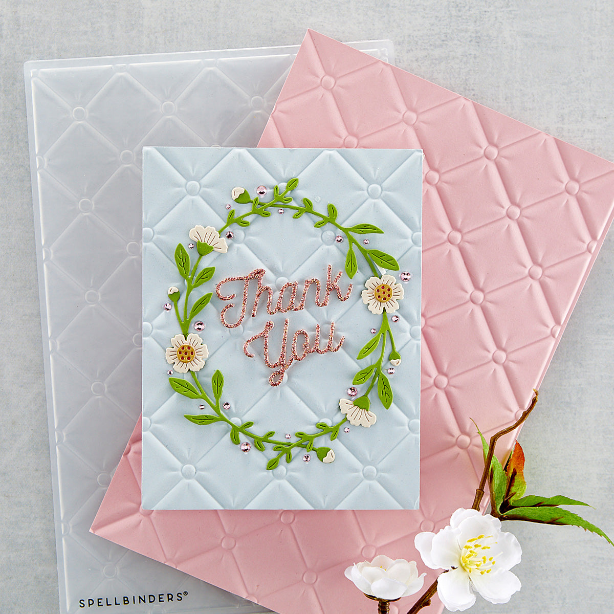 Tufted 3D Embossing Folder