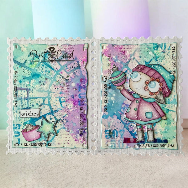 Let Joy In A7 Stamp Set No. 1389