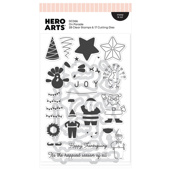 On Parade Stamp + Die Set | Oh What Fun Add-On