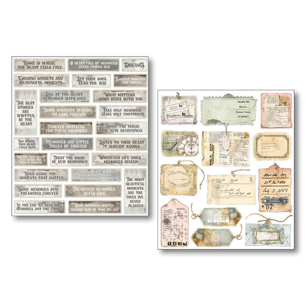 Lost in Time Sticker Set