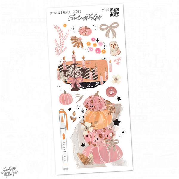 Blush & Bramble Deco 3 Sticker Sheet