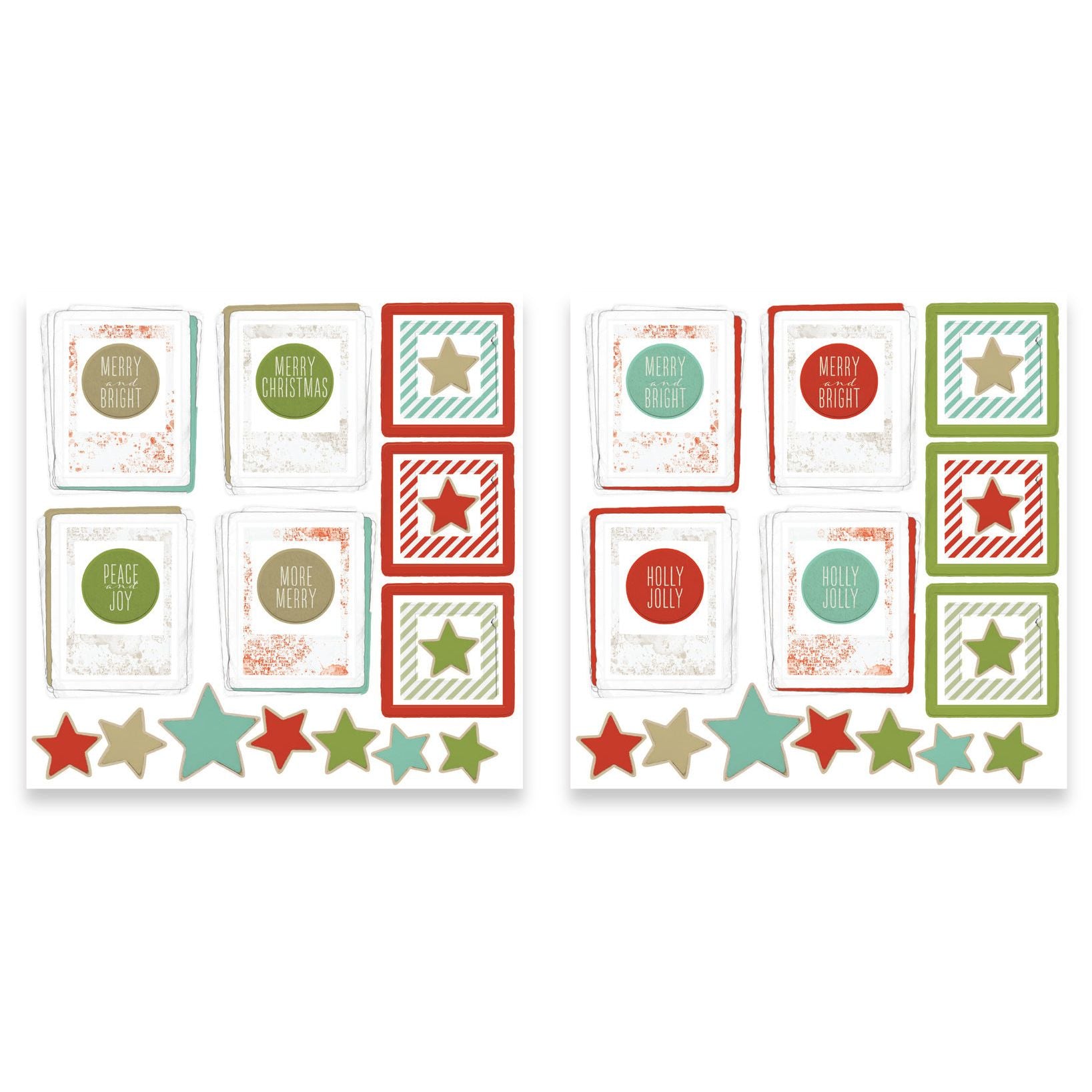 Christmas Cheer Frame Ephemera Pack