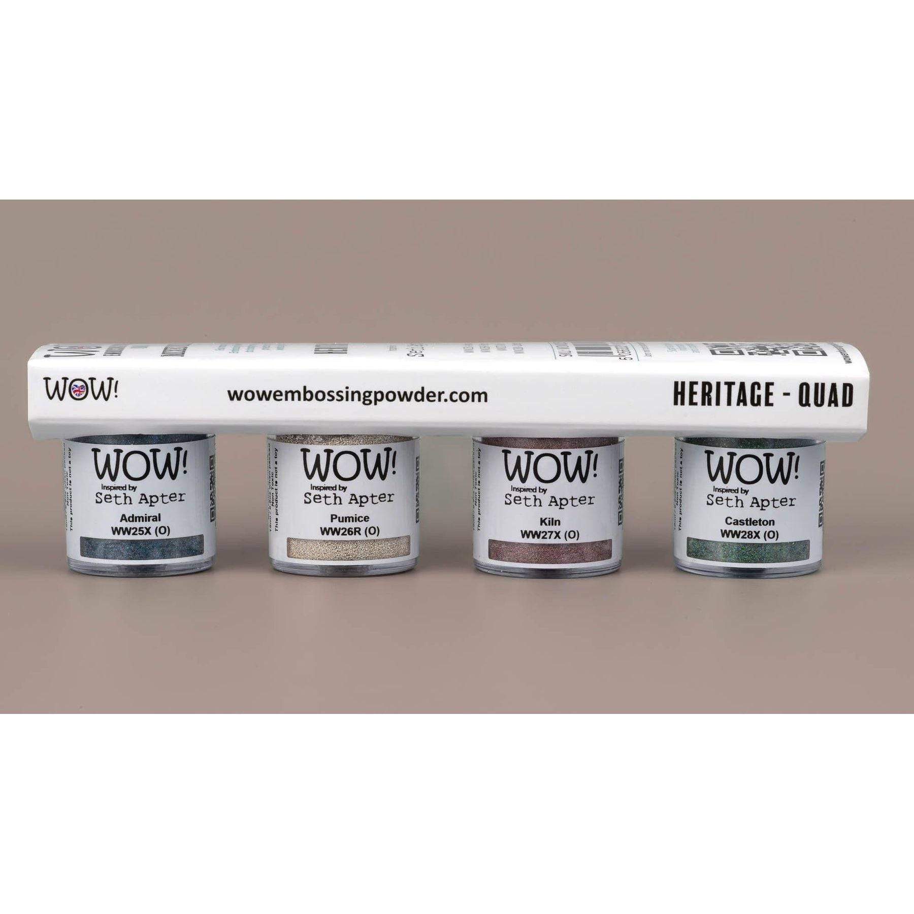 Heritage Quad Embossing Powders | Seth Apter