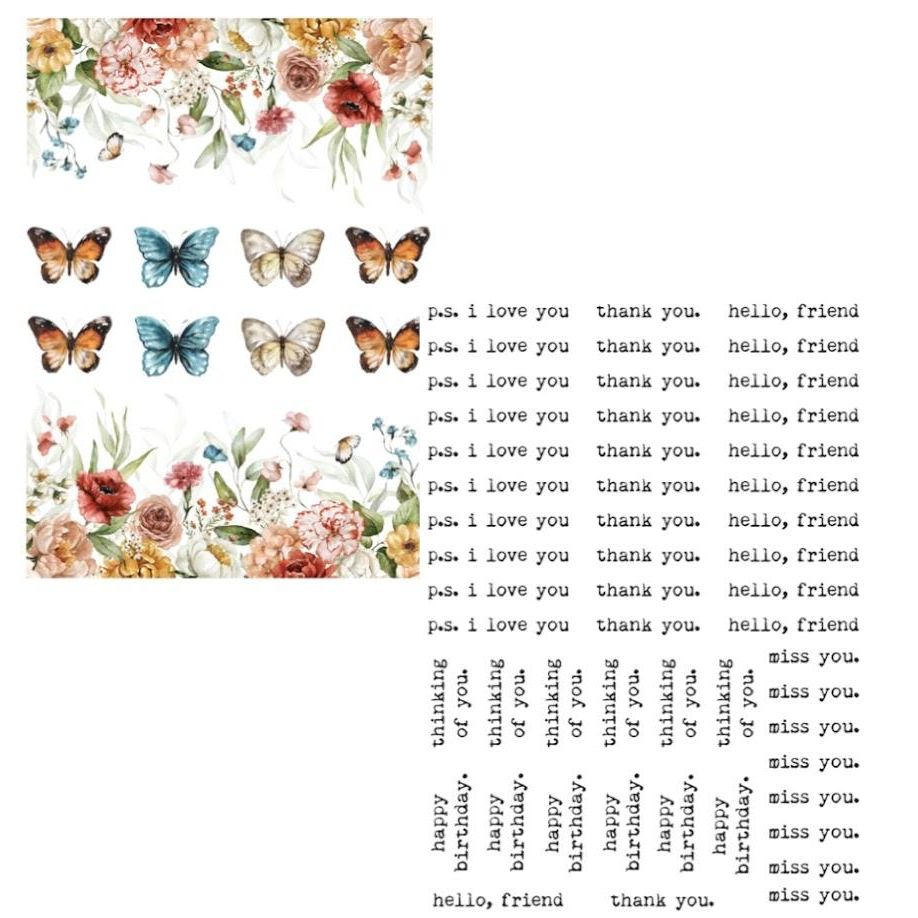 Beautiful Borders and Type Transfers {MM14 kit item}