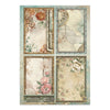 Gardens of Time Junk Journal Book | Backgrounds, Stickers, and Cut-outs