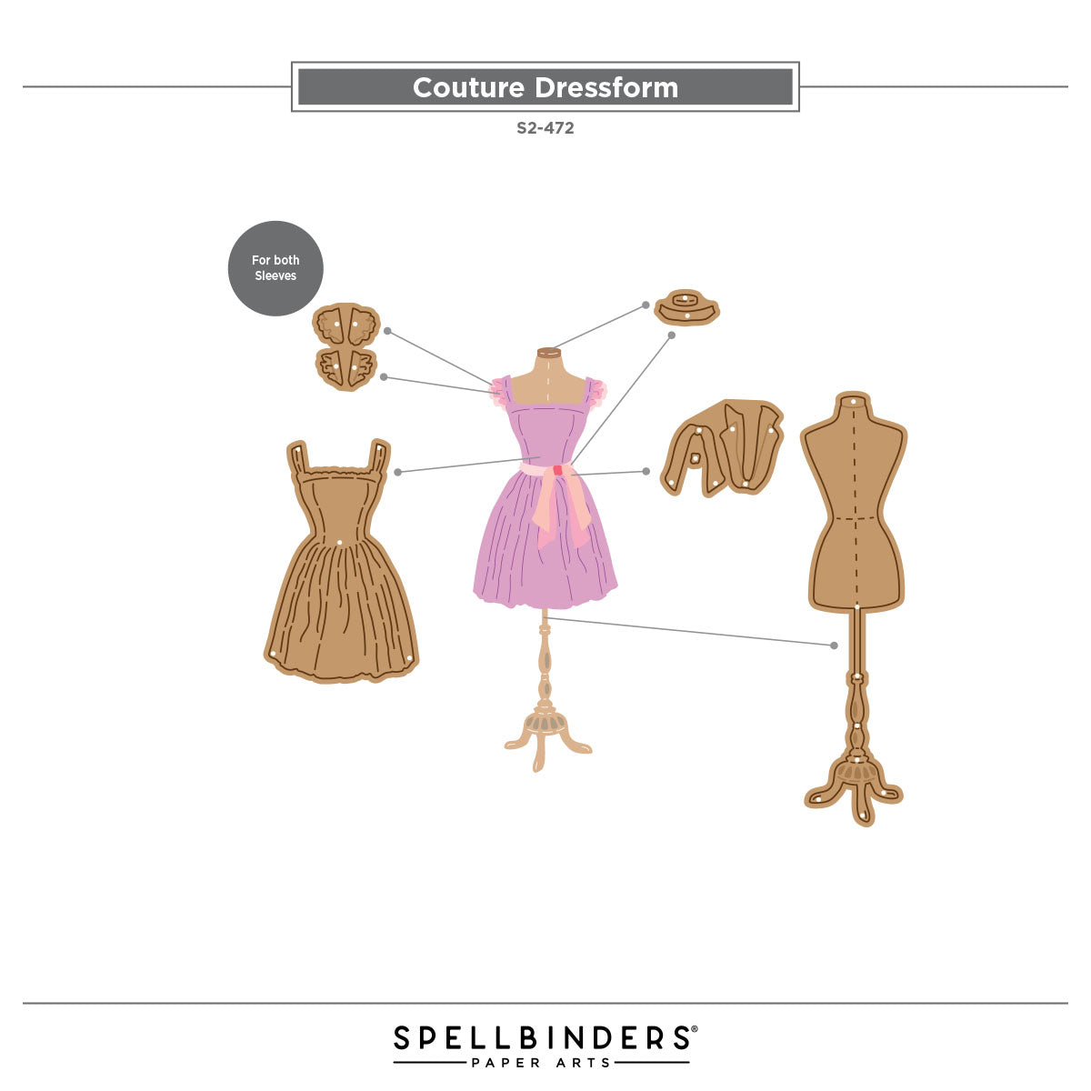 Couture Dressform Etched Dies | Frank Garcia