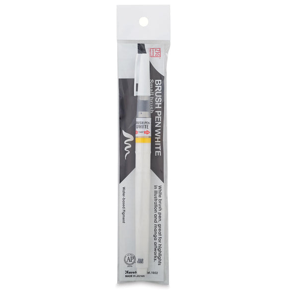 White Zig Cartoonist Brush Pens