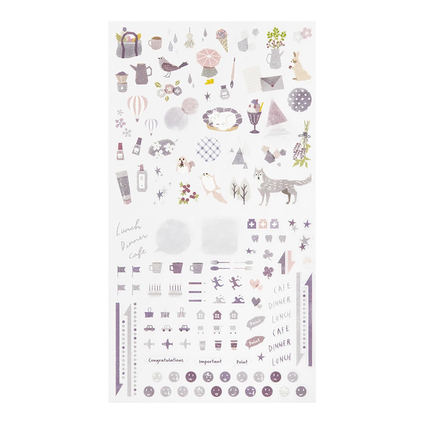 Lavender Colorway Sticker Sheet