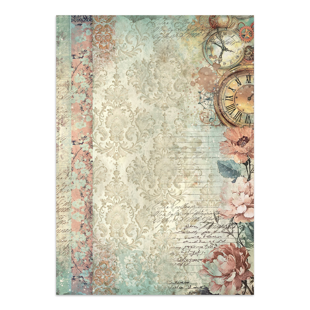 Gardens of Time Junk Journal Book | Backgrounds, Stickers, and Cut-outs