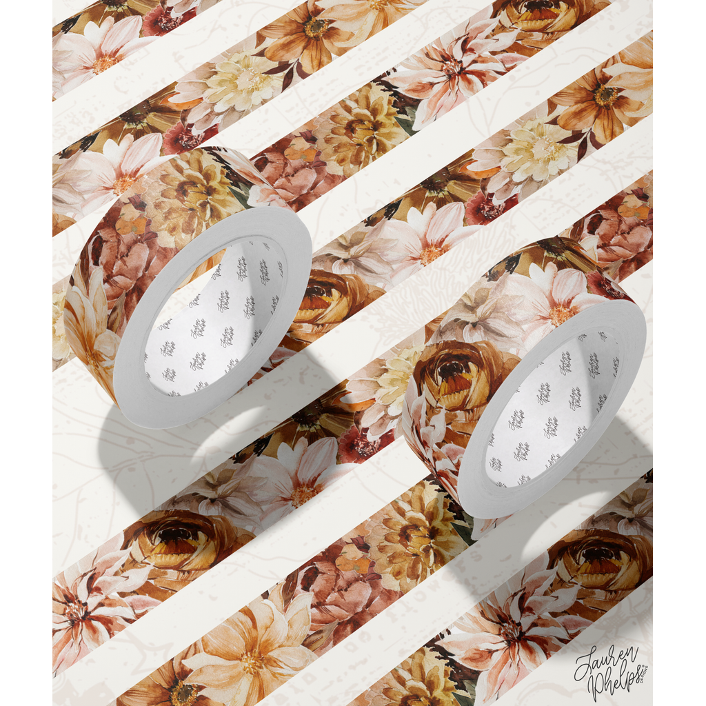 Full Bloom 15mm Washi | Fall Vibes 2.0