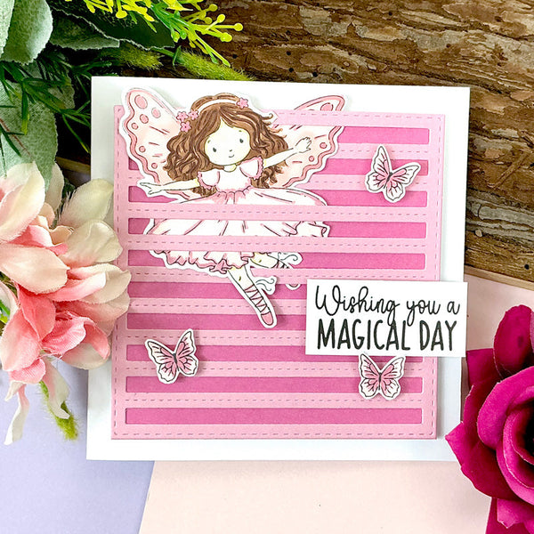 Square Striped Panel Die Set | Moonstone Dies