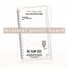 Clear Multi-function Journaling Pencil Board