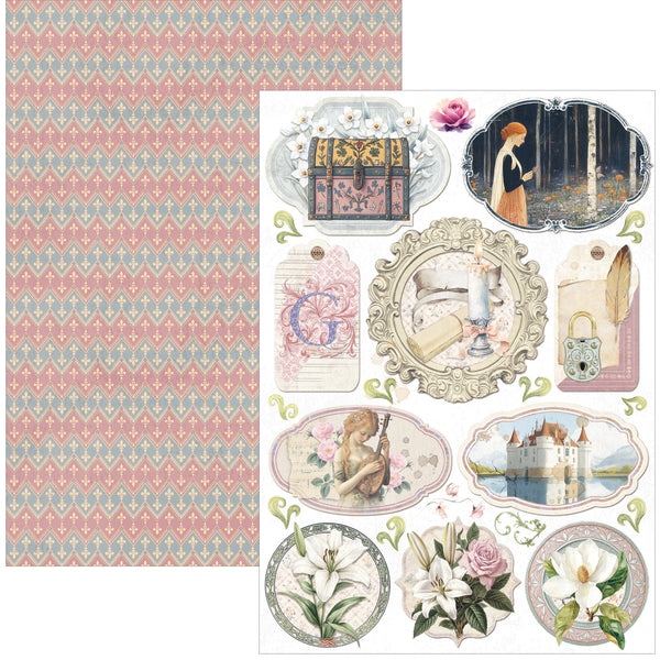 Courtly Love A4 Creative Pad