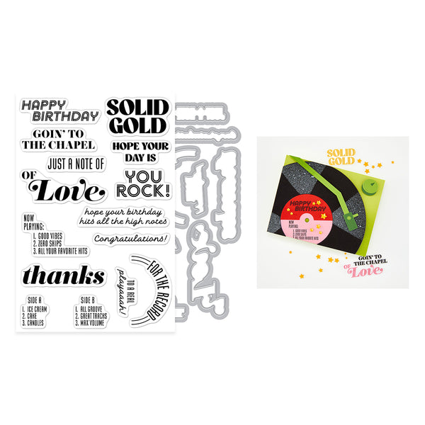 Solid Gold Stamp + Cut Set