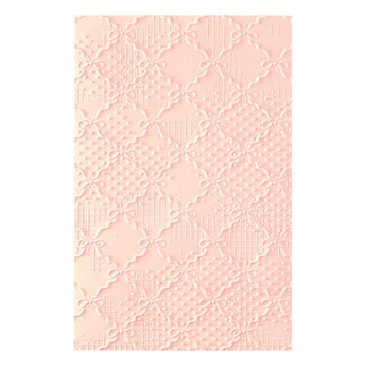Ribbons & Seams 3D Embossing Folder | Frank Garcia