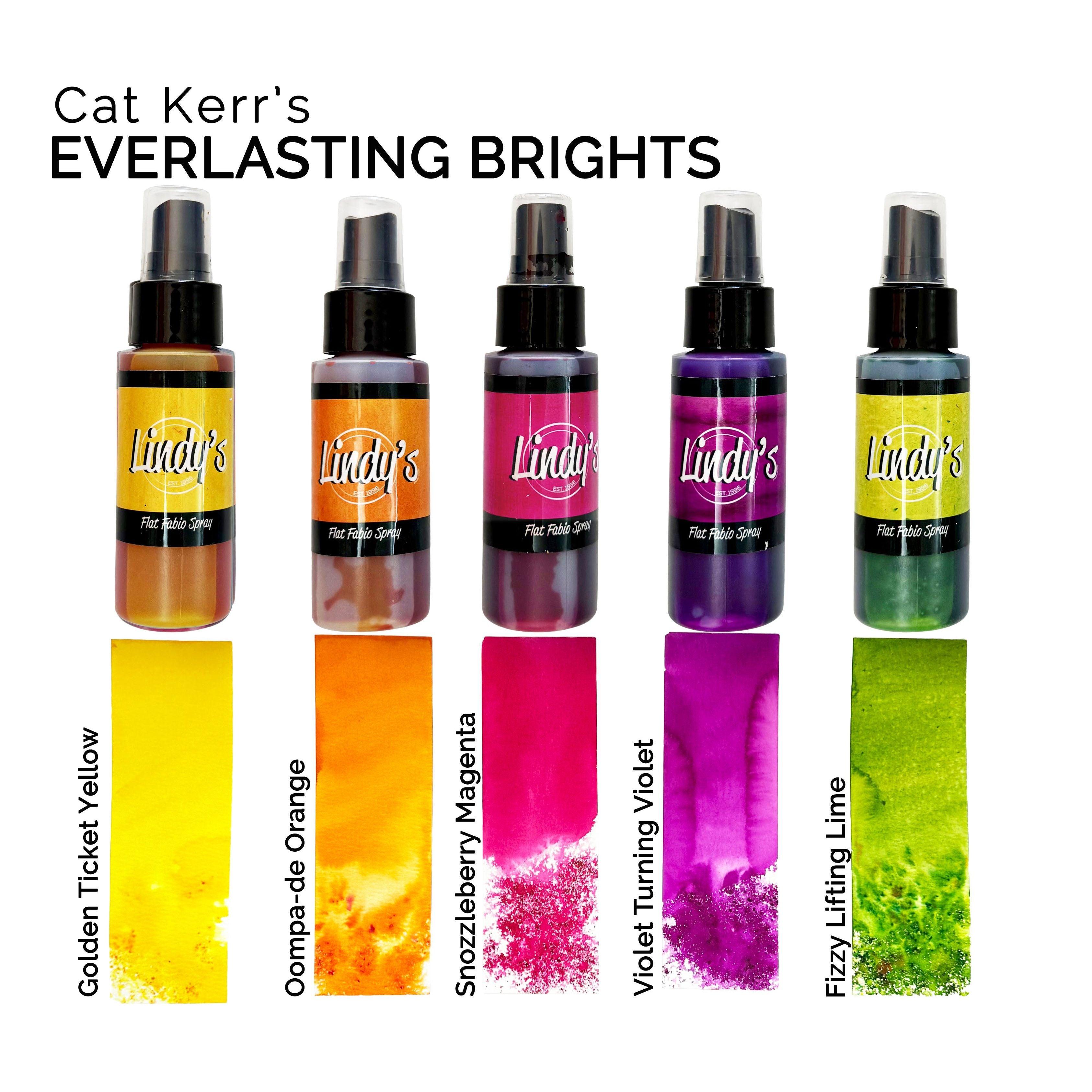 Everlasting Brights Flat Fabio Spray Set 5-pack | Cat Kerr