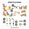 Christmas Cats Die Bundle | Yana Smakula