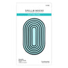Essential Modern Ovals Etched Dies