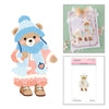 Bundled Up Winter Bear Etched Dies | Frank Garcia