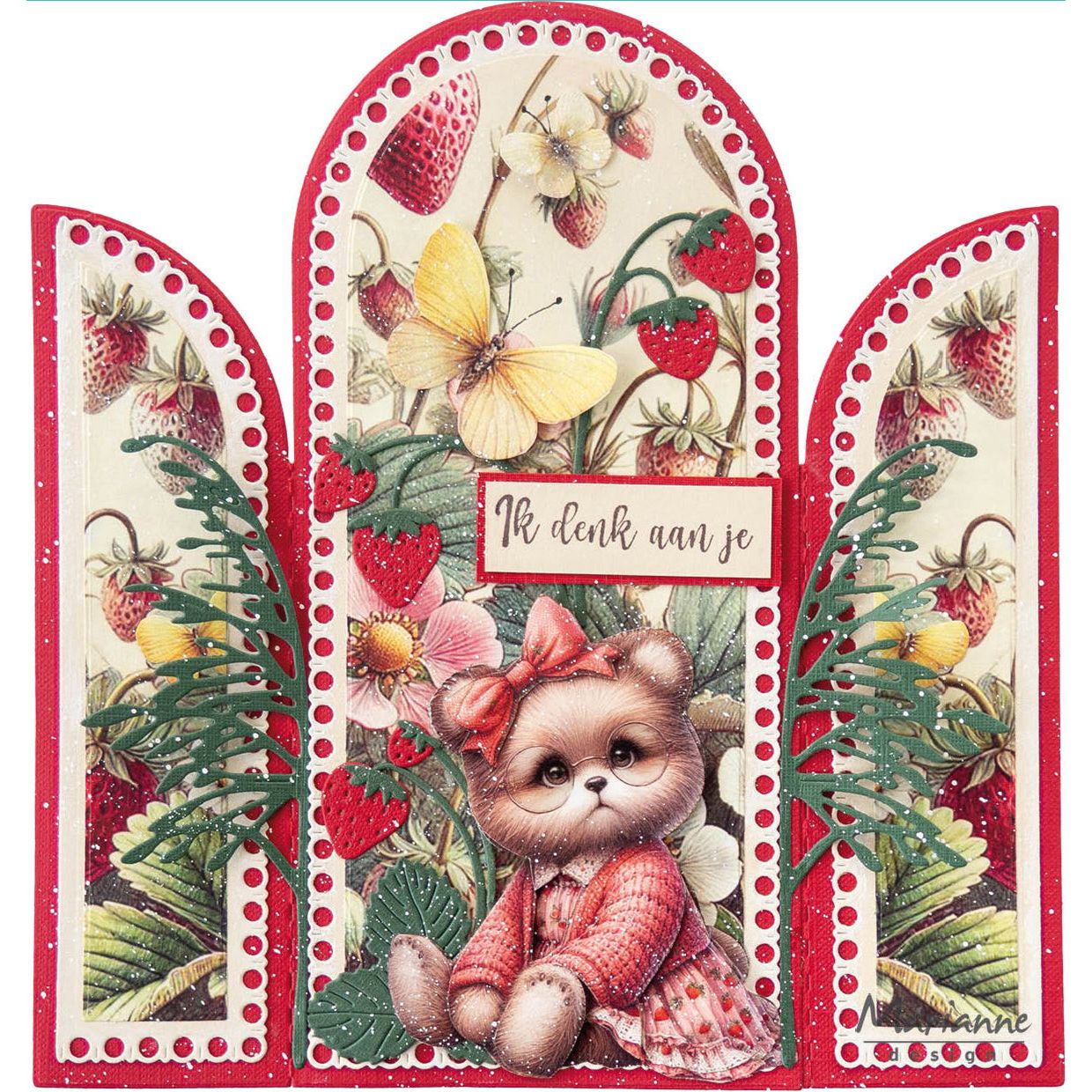 Slimline Trifold Card Base Die Set | Creatables