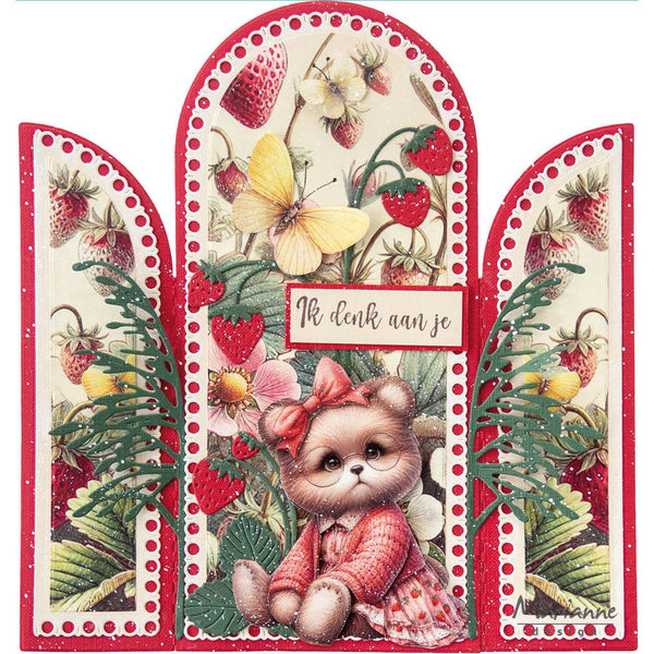 Slimline Trifold Card Base Die Set | Creatables