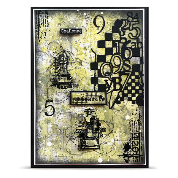 Checkered Figures Set No. 022