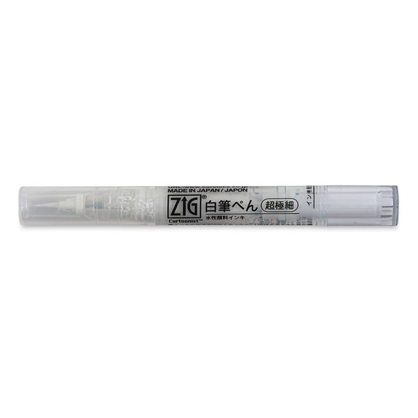 White Zig Cartoonist Brush Pens
