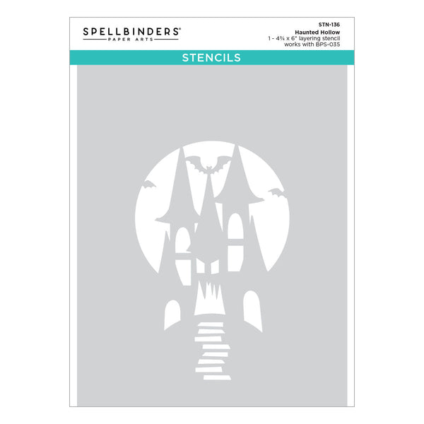 Haunted Hollow Press Plate + Die Set + Stencil Bundle | Betterpress Society August 2026