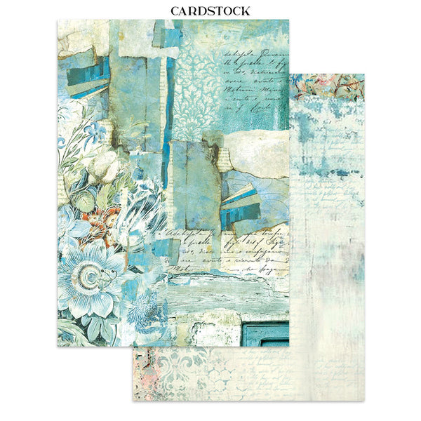 Wonderland Junk Journal Book | Backgrounds, Stickers, and Cut-outs