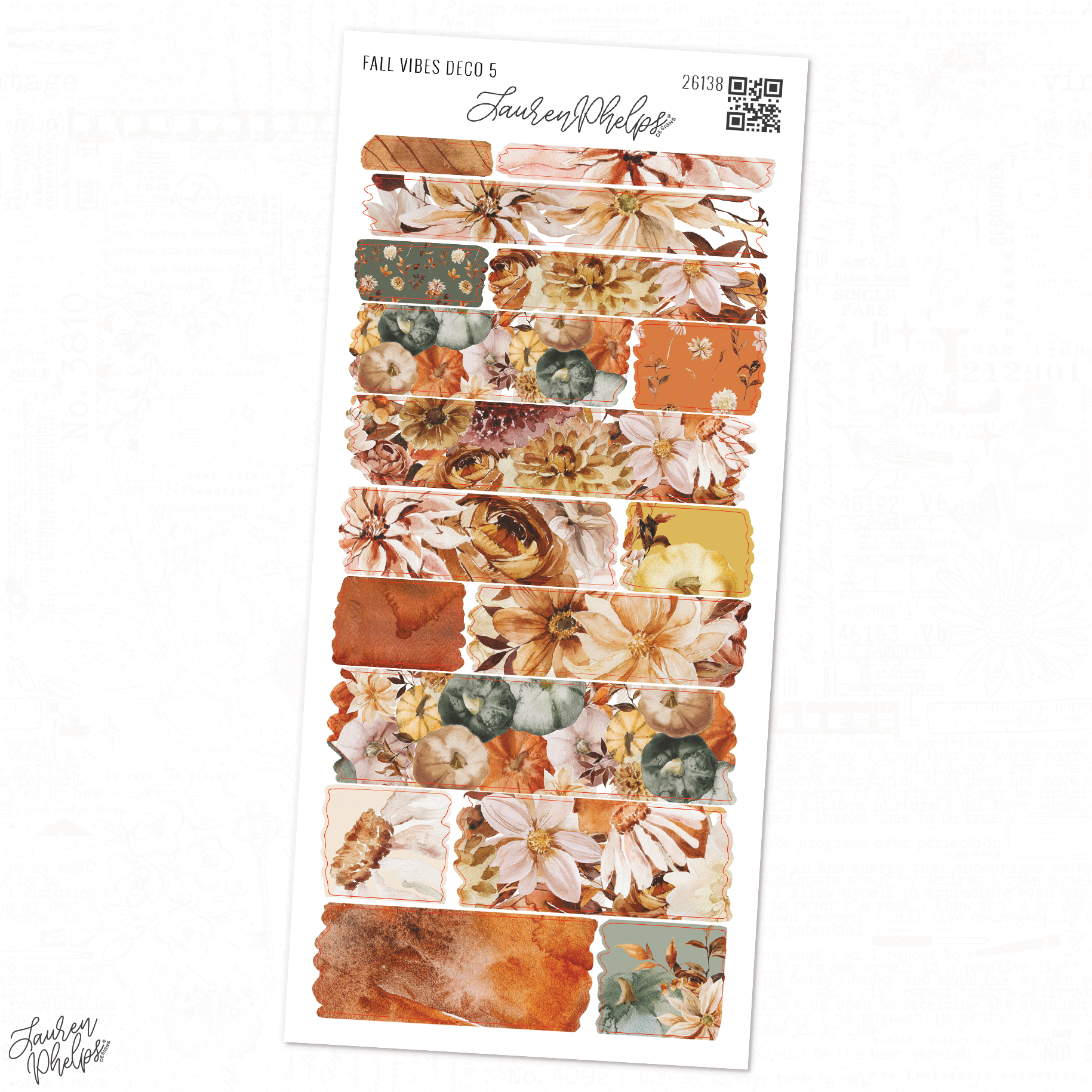 Fall Vibes Deco Sticker Bundle