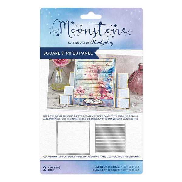 Square Striped Panel Die Set | Moonstone Dies