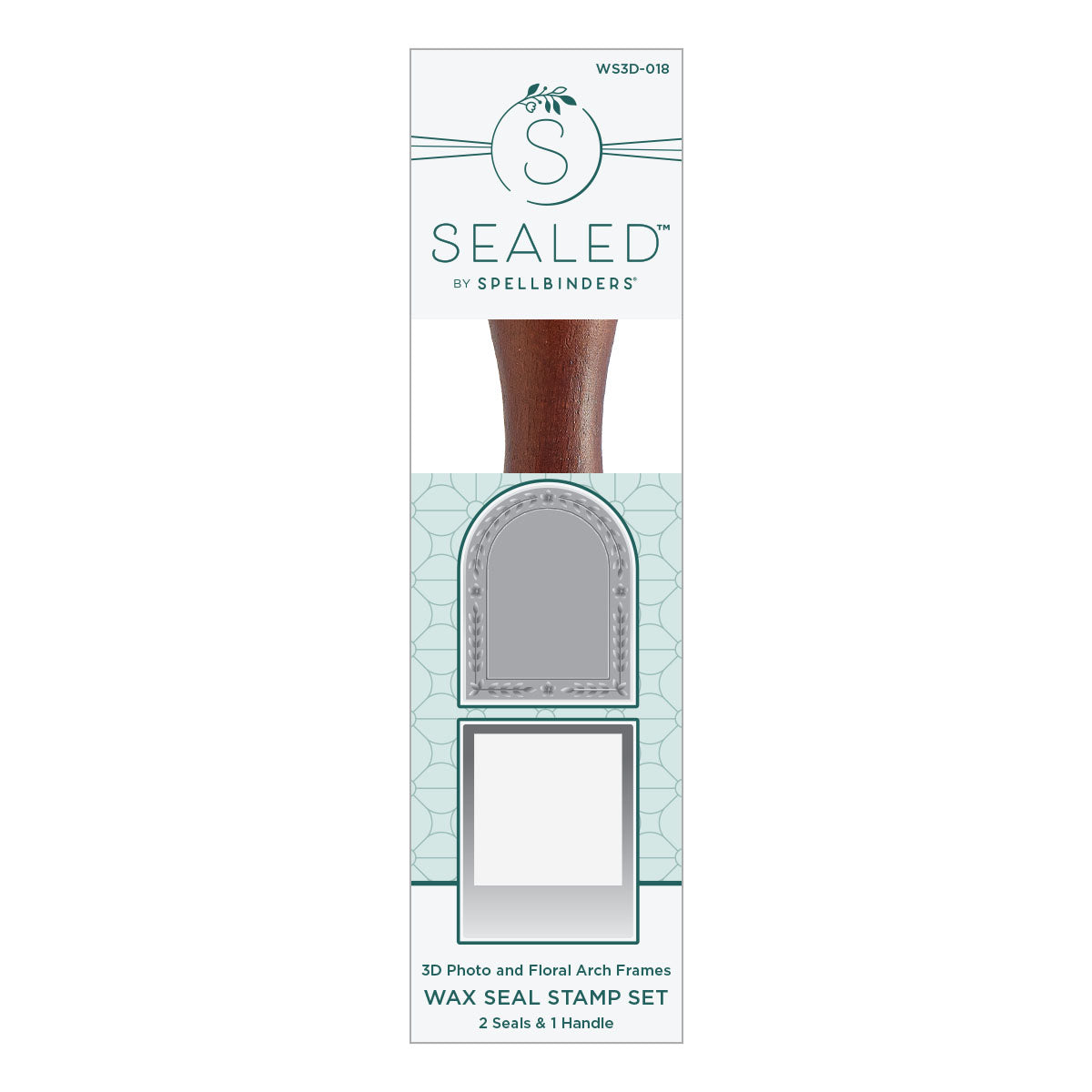 Floral Arch Frames & 3D Photo Wax Seal Stamps and Die Bundle