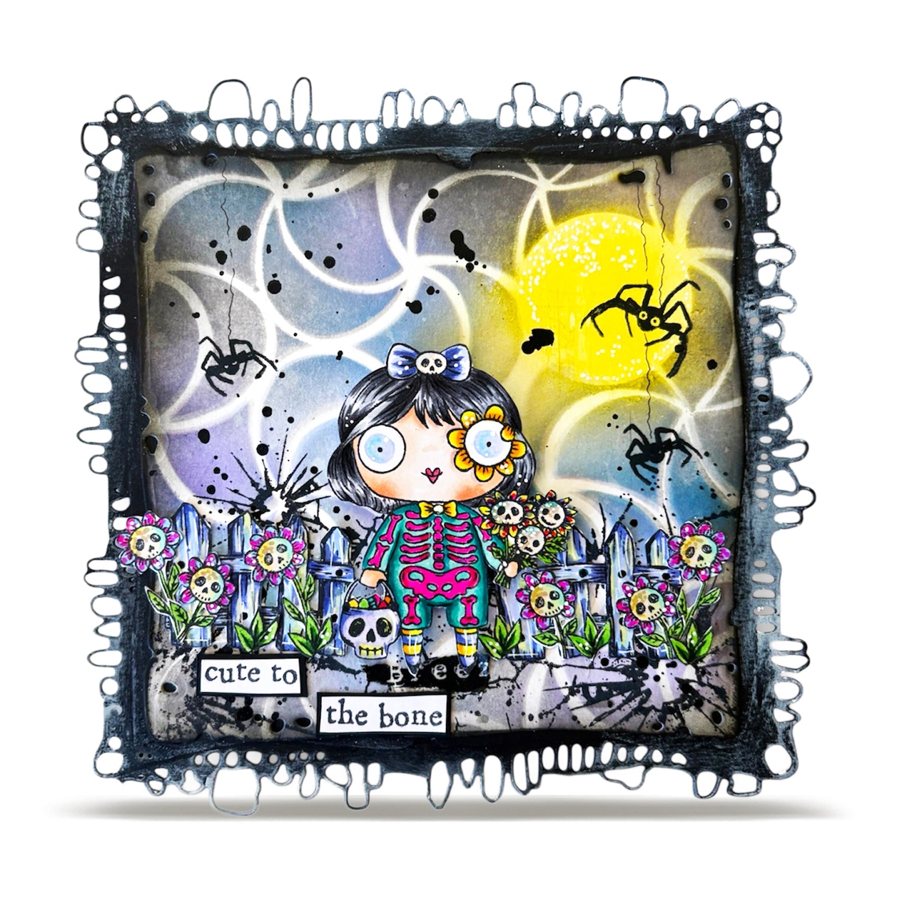 Cute To The Bone A7 Stamp Set No. 1418