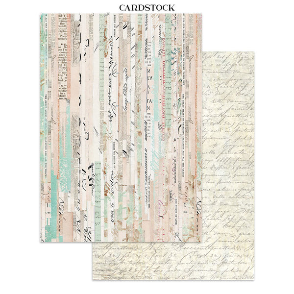 Wonderland Junk Journal Book | Backgrounds, Stickers, and Cut-outs