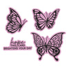 Bright Butterflies Press & Foil Plate + Die Set