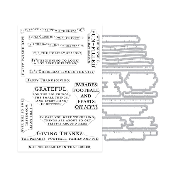 The Holiday Season Stamp + Die Set | Oh What Fun Add-On