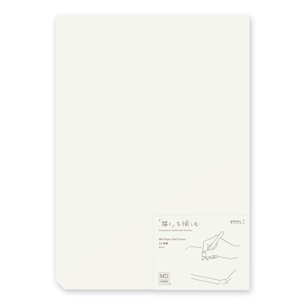 MD Cotton A4 Blank Paper Pad